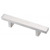 Tekno kitchen door handle brush nickel finishing 