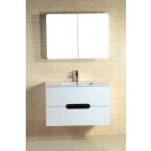 High Glossy White Bathroom Cabinet 8007SC-90-HGW