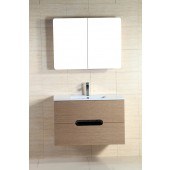 Autumn Oak Bathroom Cabinet 8007VE-90-AO