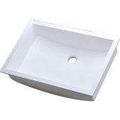 Dilusso Pure acrylic solid surface sink MP550