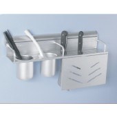 Aluminum storage baskets series 123x325x150