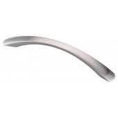 Tekno kitchen door handle chrome plate 128mm