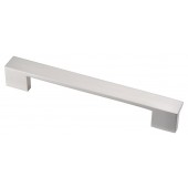 Tekno kitchen door handle brush nickel finish