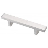Tekno kitchen door handle brush nickel finishing 