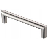 Tekno kitchen door handle brush nickel finish