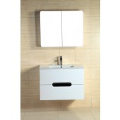 High Glossy White Bathroom Cabinet 8007SC-80-HGW