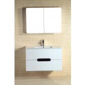 High Glossy White Bathroom Cabinet 8007SC-90-HGW
