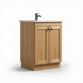 Autumn Oak Side Cabinet 8007VE-SC-AO