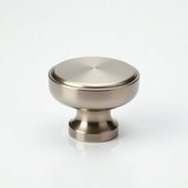 Tekno kitchen door knob brush nickel finishing