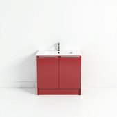 Red Zebra Bathroom Cabinet CA301-60-BW