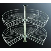 24" Lazy Susan  chrome 270 ML270B