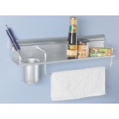 Aluminum storage baskets series 123x508x190