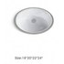 Bluwave White Ceramic Bowl SI-5520